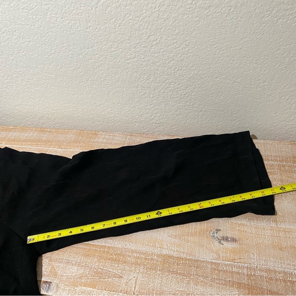 Club Monaco Black Ribbed Cold Shoulder Jumpsuit - Picture 4 of 15